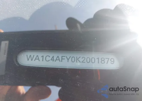 2019 Audi Sq5 3.0T Premium z USA, uszkodzony, nr VIN WA1C4AFY0K2001879